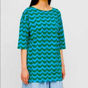 Marimekko x Uniqlo tunic top S